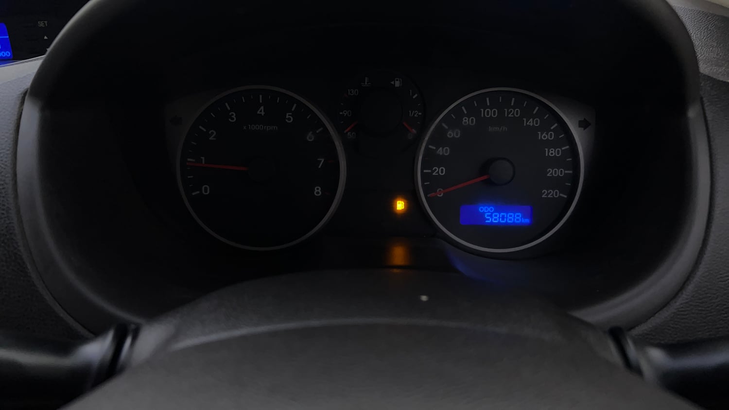 Used 2012 Hyundai i20 Sportz 1.2 Petrol Manual interior CLUSTERMETER VIEW