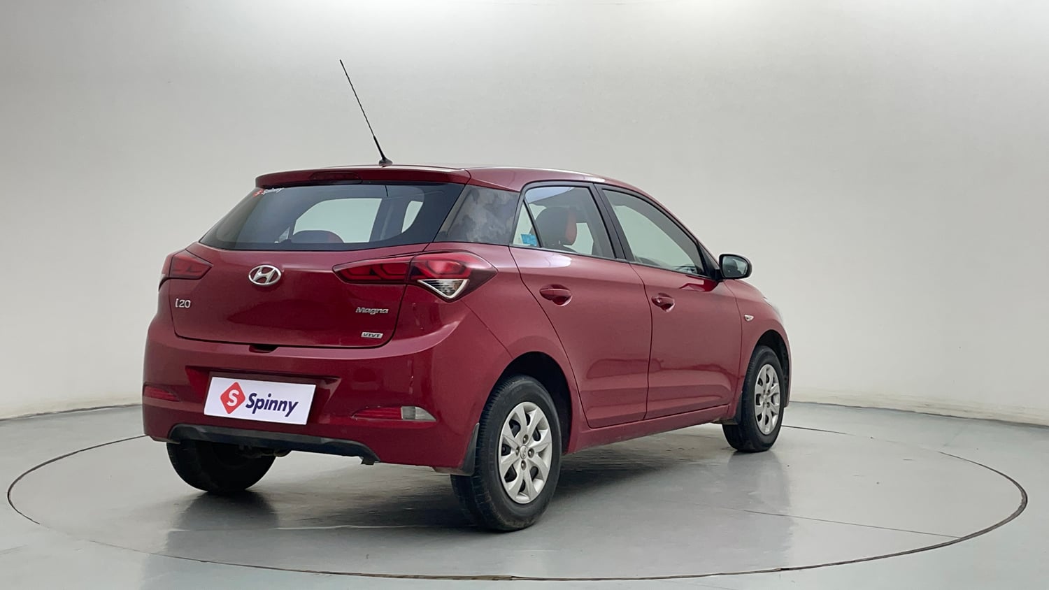 Used 2015 Hyundai Elite i20 Magna 1.2 Petrol Manual exterior RIGHT REAR CORNER VIEW