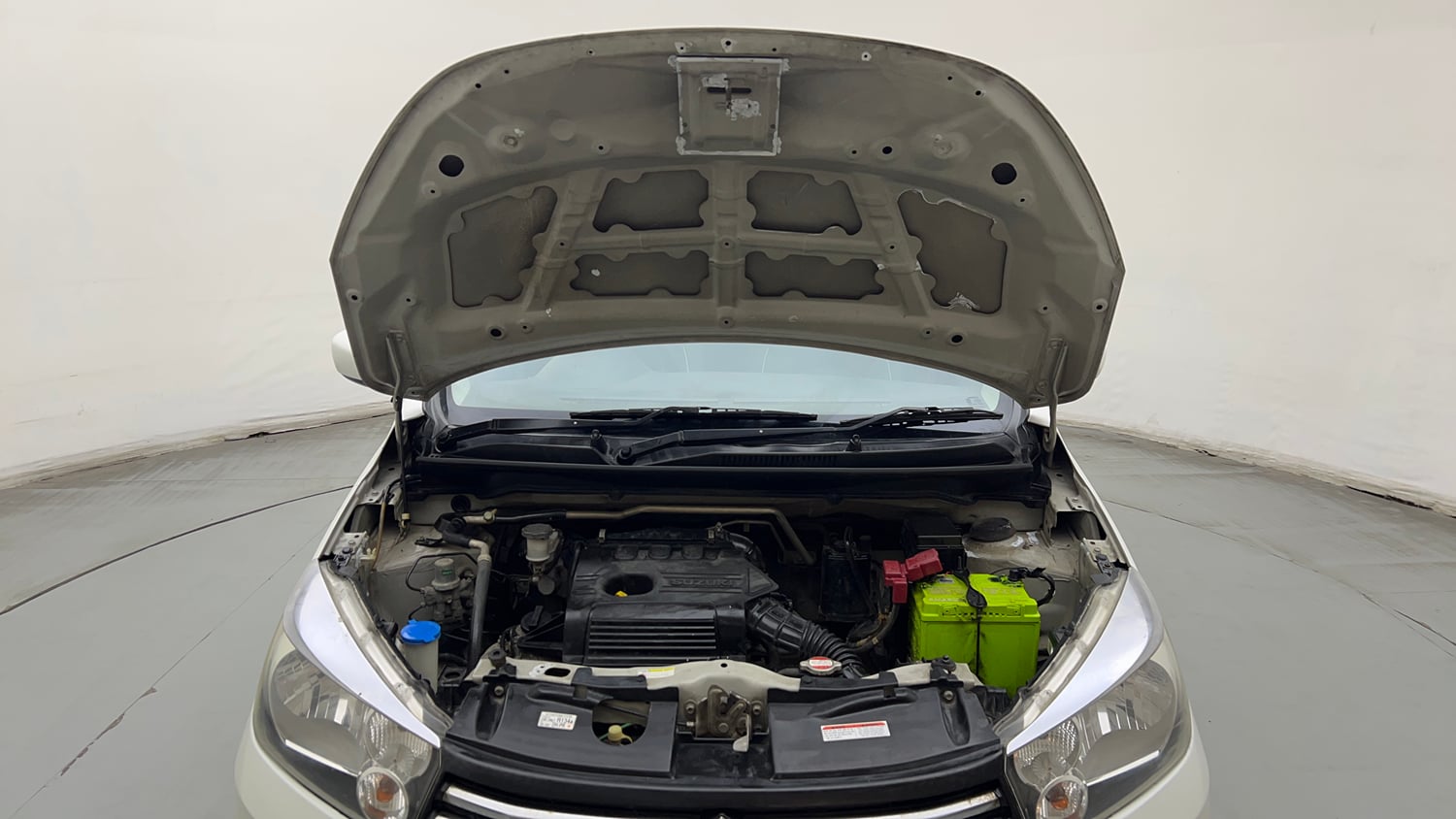 Used 2017 Maruti Suzuki Celerio VXi Petrol Manual engine ENGINE & BONNET OPEN FRONT VIEW