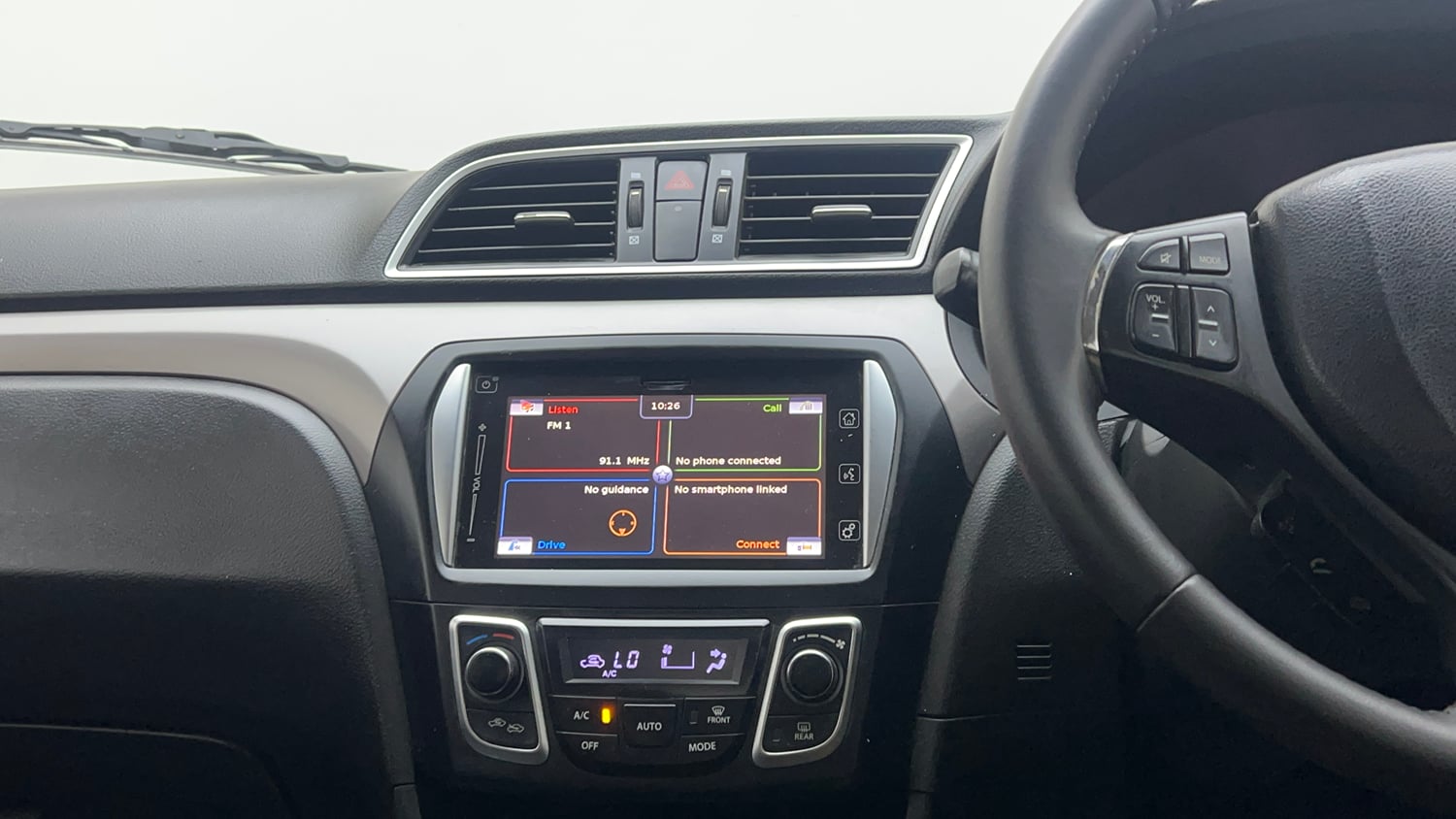Used 2018 Maruti Suzuki Ciaz S 1.4 MT Petrol Manual interior MUSIC SYSTEM & AC CONTROL VIEW