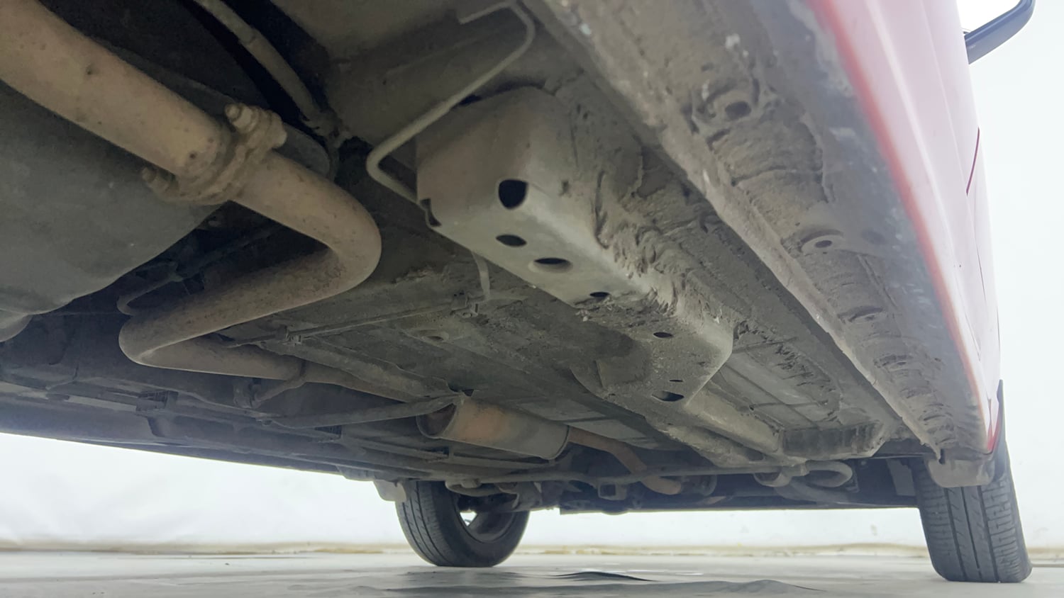 Used 2021 Tata Tiago XZ Plus Petrol Manual extra REAR RIGHT UNDERBODY VIEW