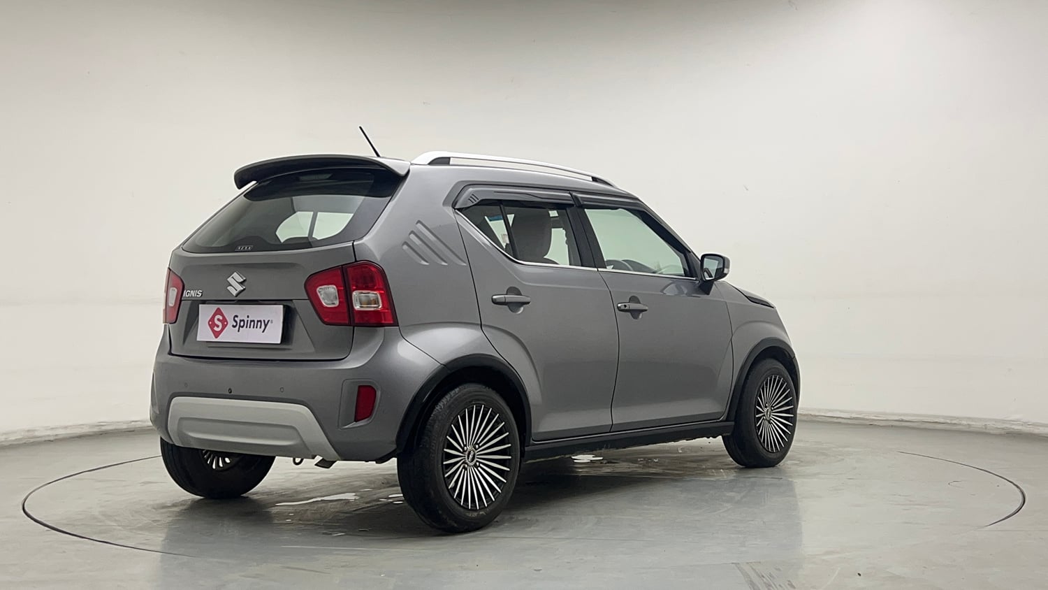 Used 2025 Maruti Suzuki Ignis Delta 1.2 AMT Petrol Automatic exterior RIGHT REAR CORNER VIEW