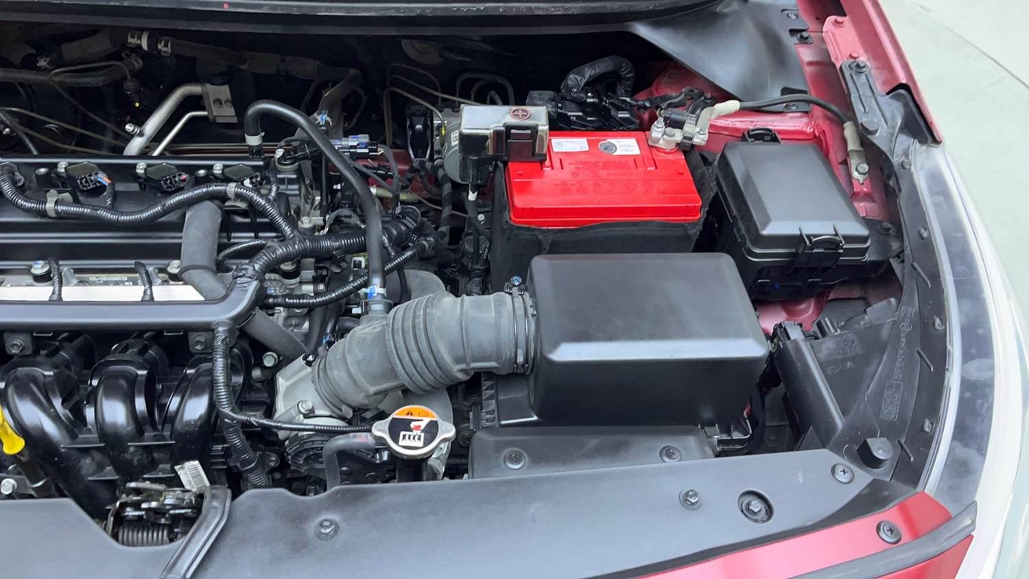 Used 2019 Hyundai Elite i20 Sportz Plus 1.2 Petrol Manual engine ENGINE LEFT SIDE VIEW