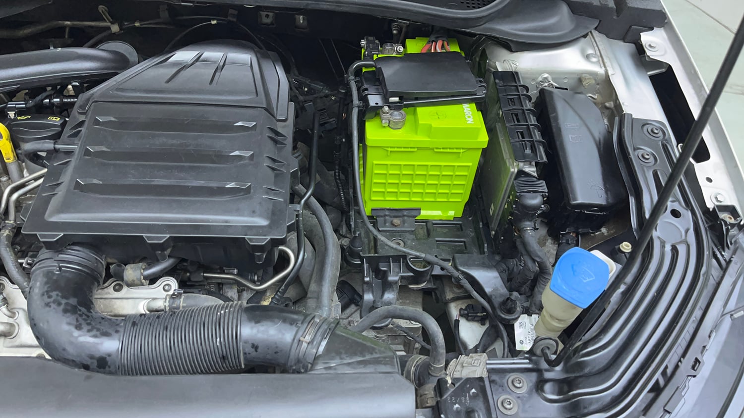 Used 2022 Skoda Slavia Style 1.0L TSI AT Petrol Automatic engine ENGINE LEFT SIDE VIEW