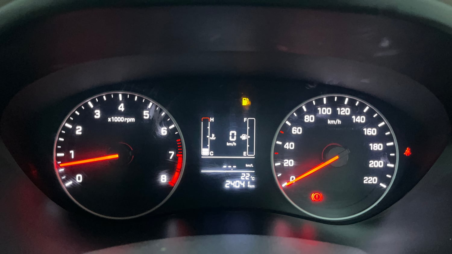 Used 2019 Hyundai Elite i20 Sportz Plus 1.2 Petrol Manual interior CLUSTERMETER VIEW
