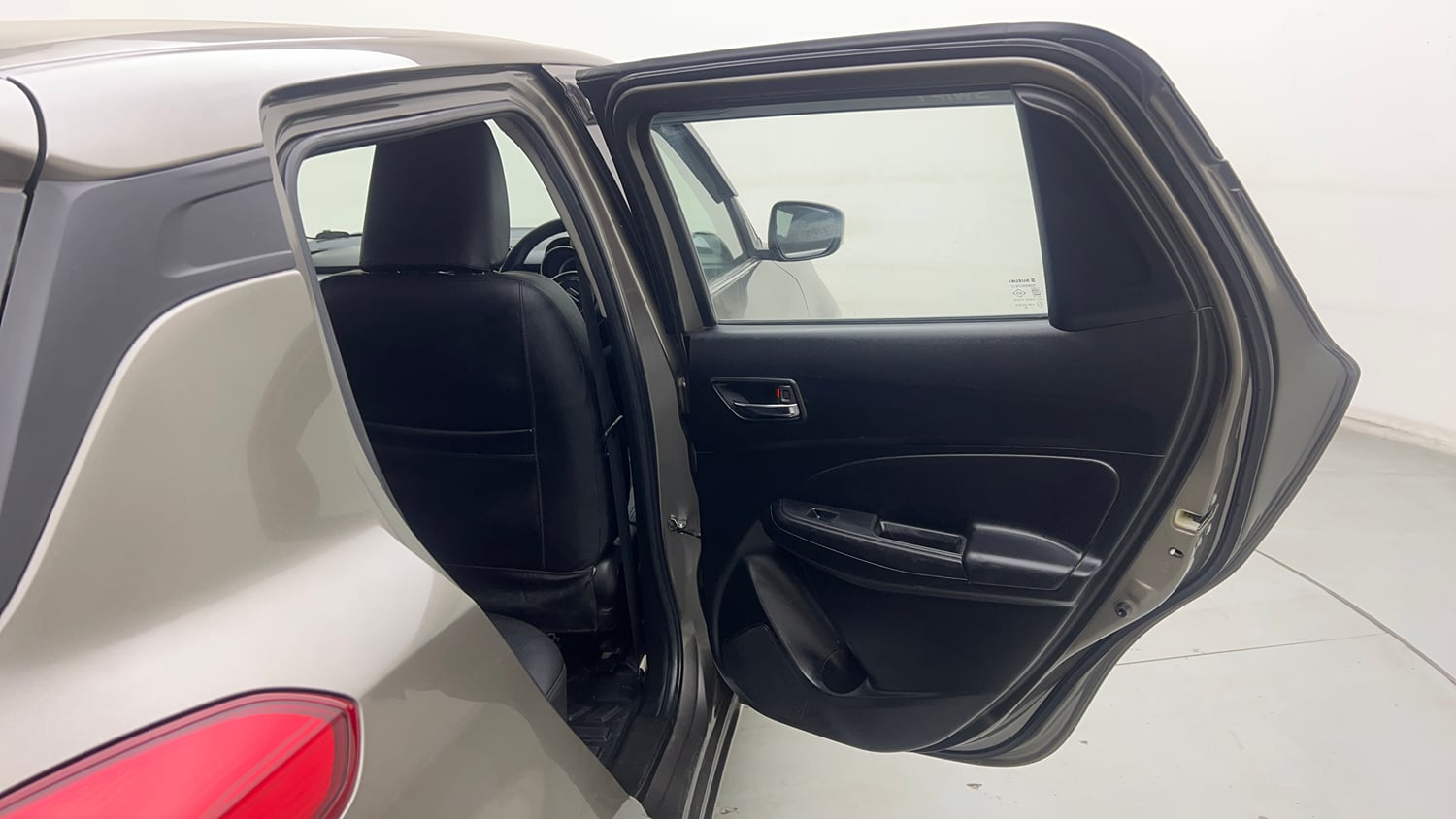 Used 2018 Maruti Suzuki Swift VXi Petrol Manual interior RIGHT REAR DOOR OPEN VIEW