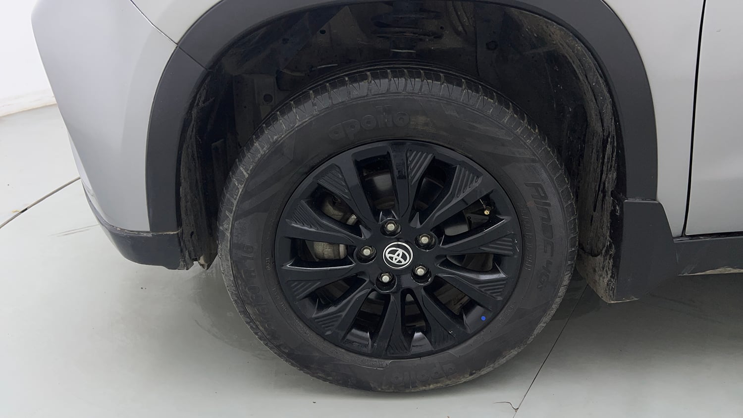 Used 2021 Toyota Urban Cruiser High Grade MT Petrol Manual tyres LEFT FRONT TYRE RIM VIEW