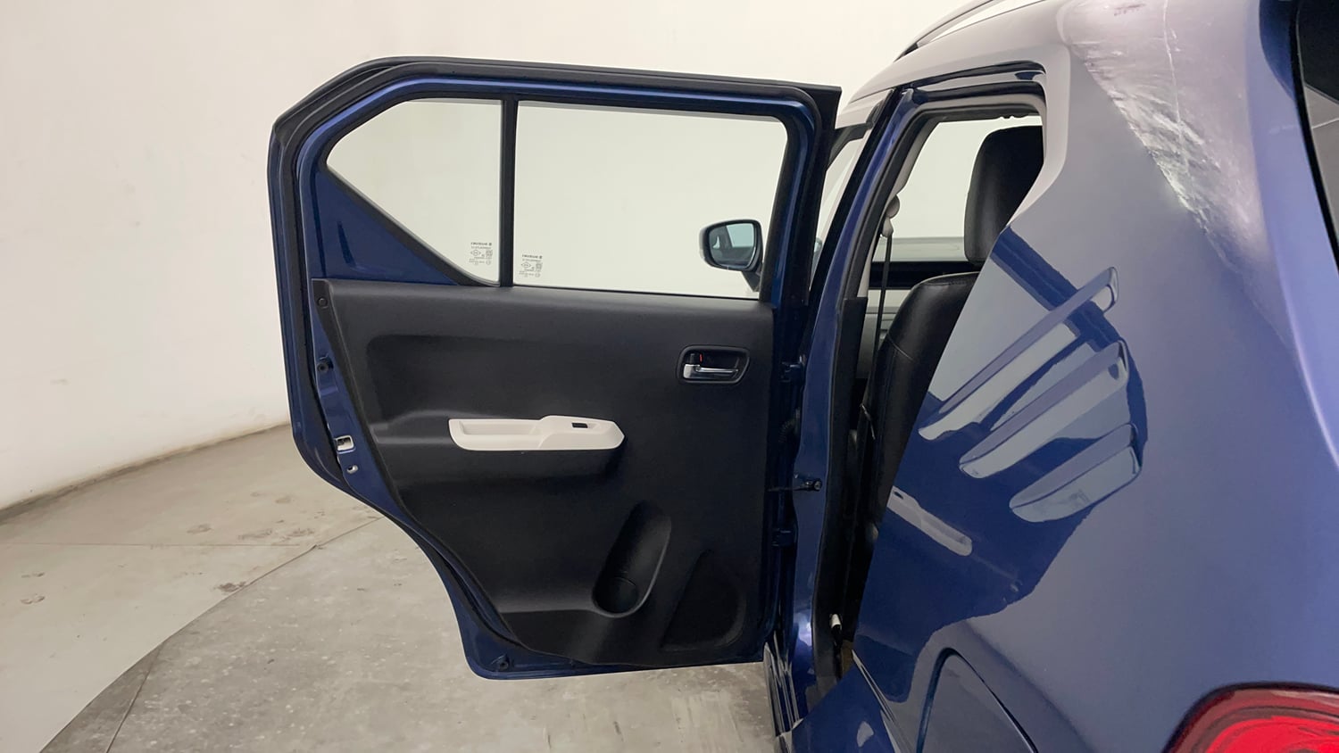 Used 2020 Maruti Suzuki Ignis Alpha 1.2 AMT Petrol Automatic interior LEFT REAR DOOR OPEN VIEW