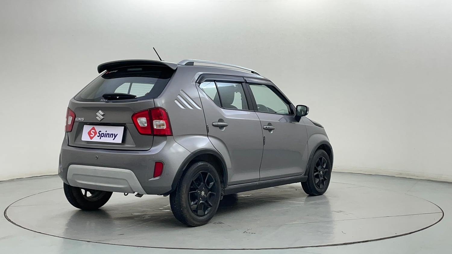 Used 2024 Maruti Suzuki Ignis Zeta 1.2 AMT Petrol Automatic exterior RIGHT REAR CORNER VIEW