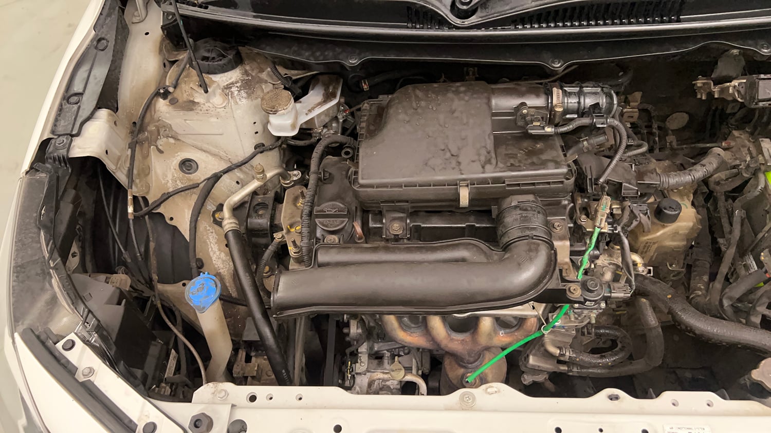 Used 2022 Maruti Suzuki Baleno Alpha AGS Petrol Automatic engine ENGINE RIGHT SIDE VIEW