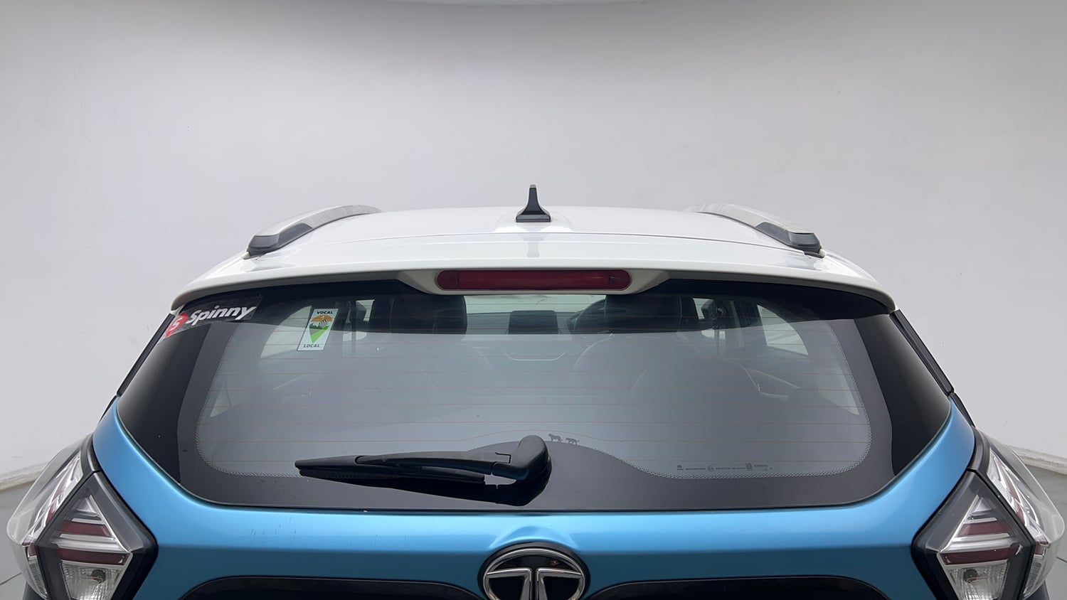 Used 2021 Tata Nexon EV XZ Plus Electric Automatic exterior BACK WINDSHIELD VIEW