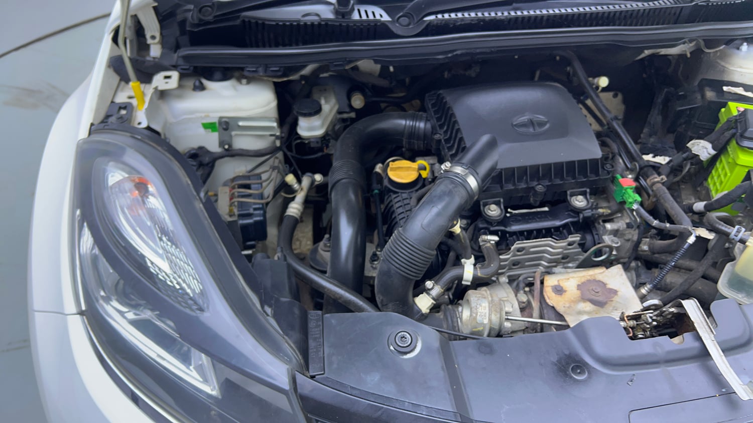 Used 2020 Tata Nexon XZA Plus Petrol Petrol Automatic engine ENGINE RIGHT SIDE VIEW