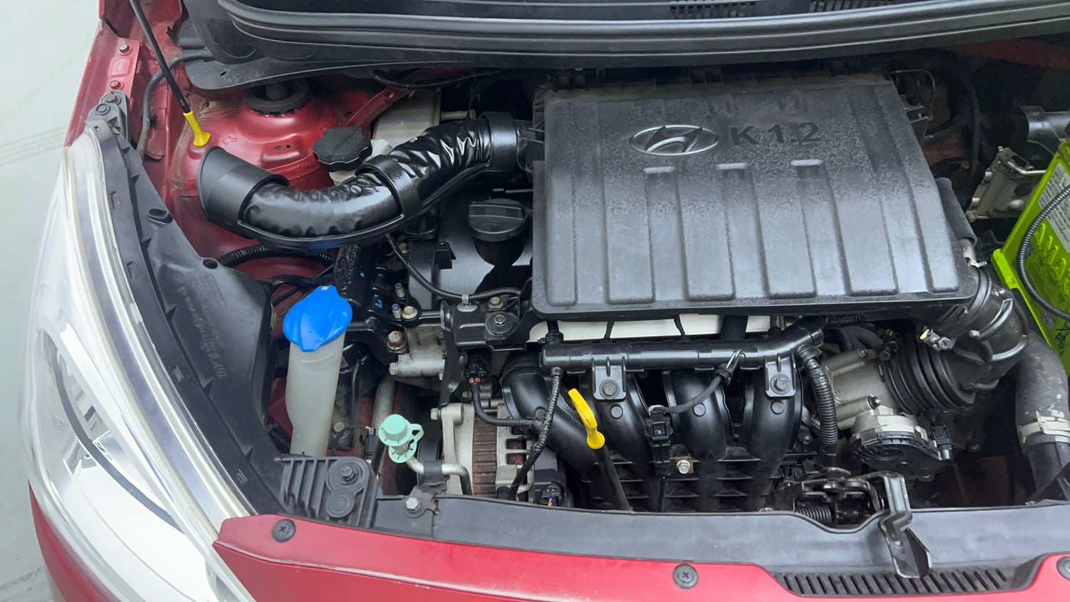 Used 2019 Hyundai Grand i10 Sportz 1.2 Kappa VTVT Petrol Manual engine ENGINE RIGHT SIDE VIEW