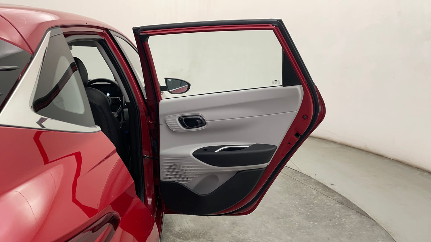 Used 2023 Hyundai New i20 Asta (O) 1.2 IVT Petrol Automatic interior RIGHT REAR DOOR OPEN VIEW