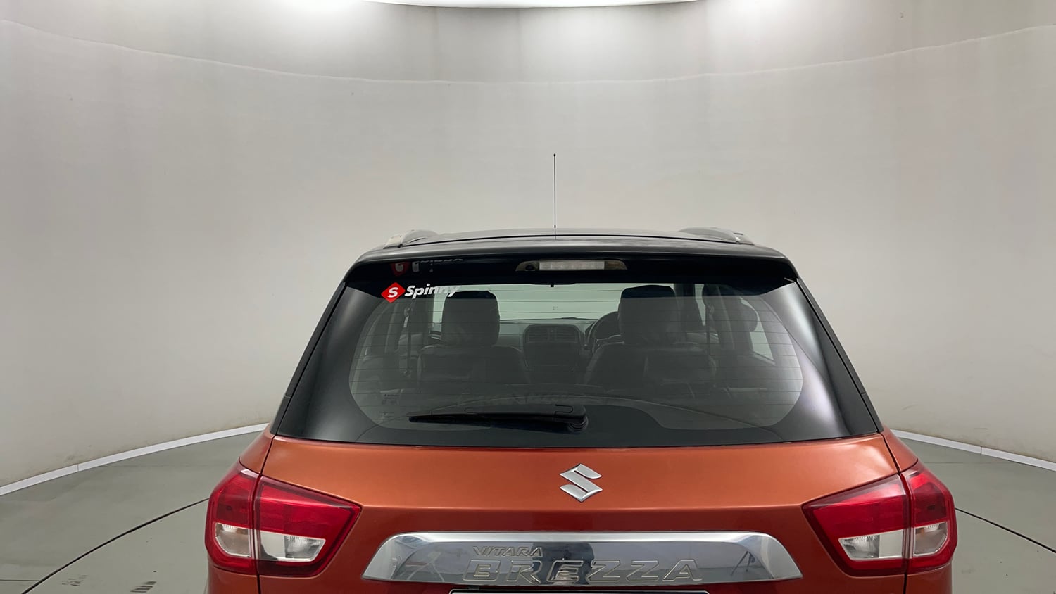 Used 2017 Maruti Suzuki Vitara Brezza ZDi+ Dual Tone Diesel Manual exterior BACK WINDSHIELD VIEW