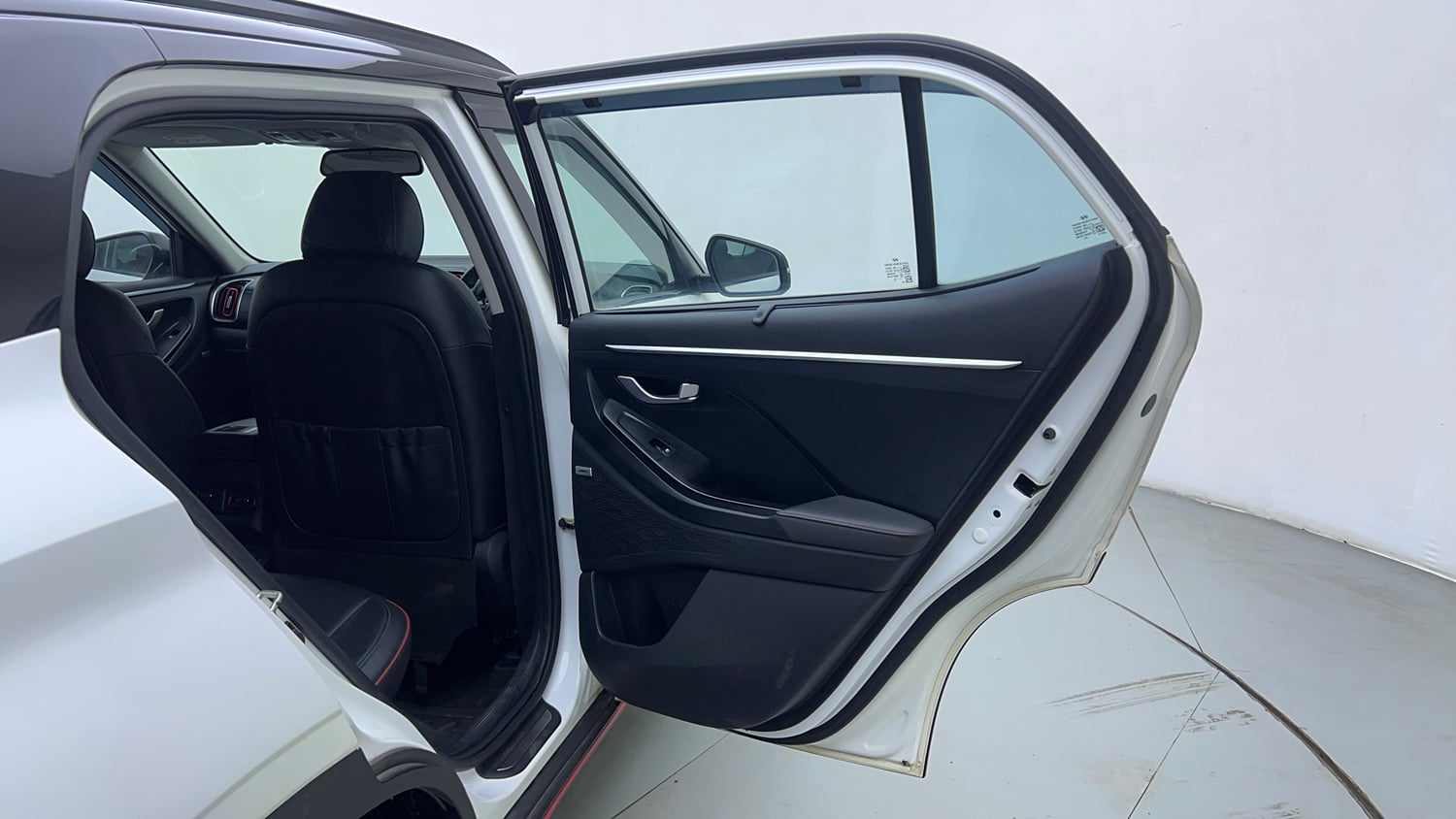 Used 2021 Hyundai Creta SX (O) 1.4 Turbo 7 DCT Petrol Automatic interior RIGHT REAR DOOR OPEN VIEW
