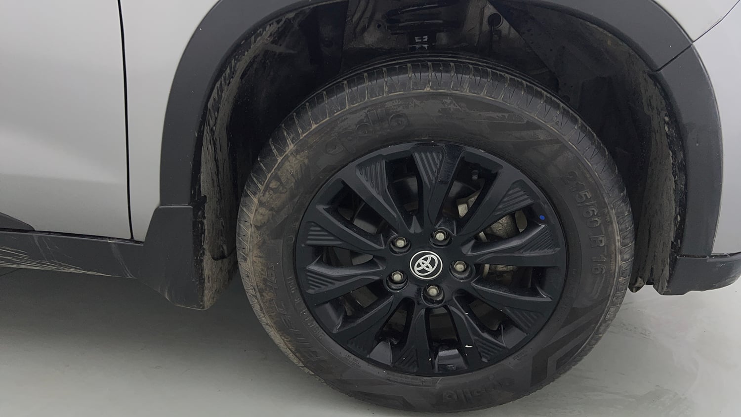 Used 2021 Toyota Urban Cruiser High Grade MT Petrol Manual tyres RIGHT FRONT TYRE RIM VIEW
