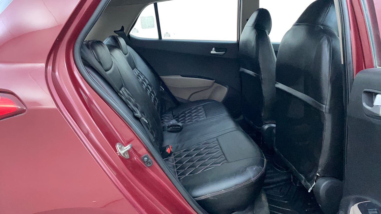 Used 2013 Hyundai Grand i10 Sportz 1.1 CRDi Diesel Manual interior RIGHT SIDE REAR DOOR CABIN VIEW
