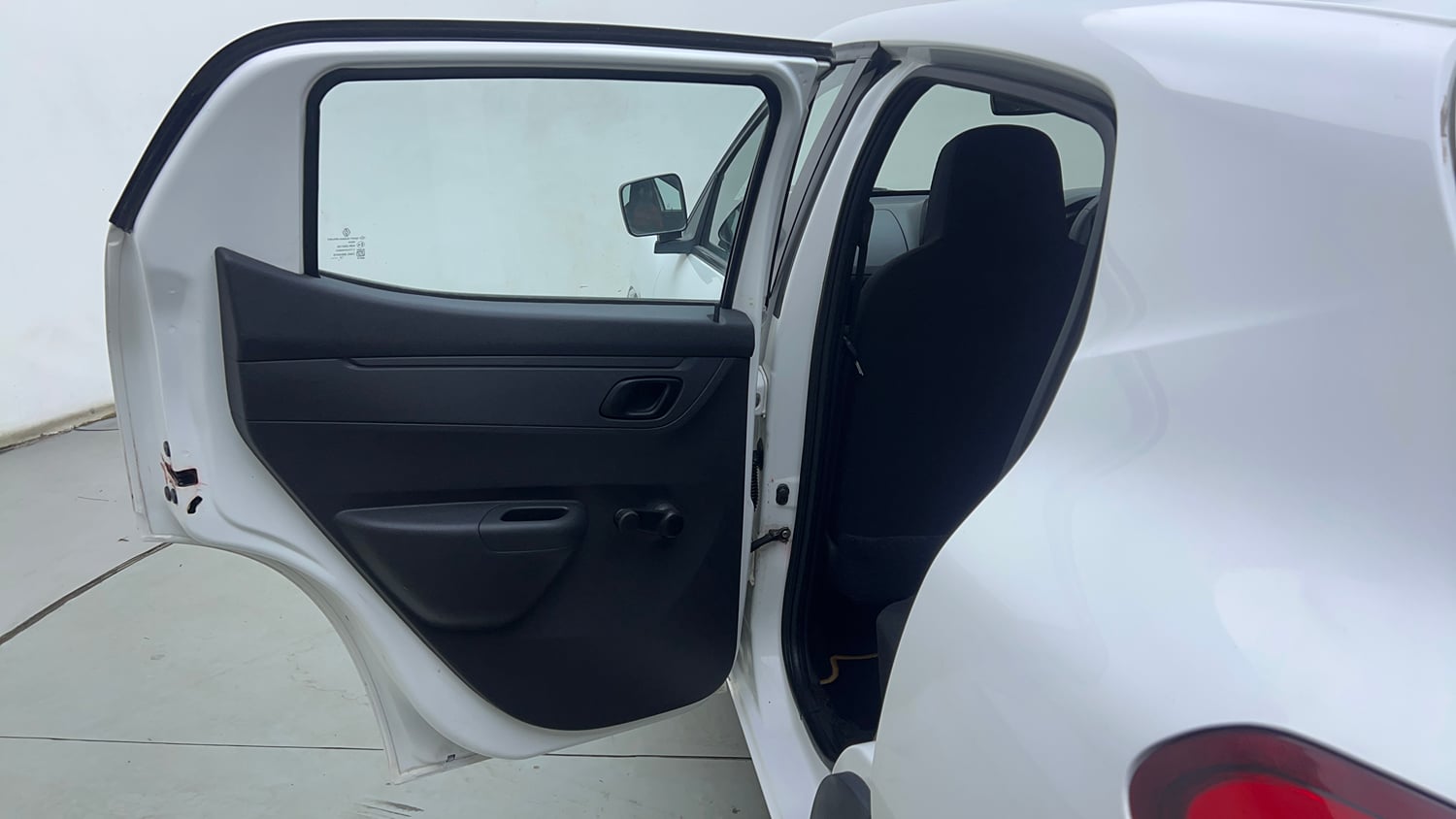 Used 2015 Renault Kwid RXT Petrol Manual interior LEFT REAR DOOR OPEN VIEW