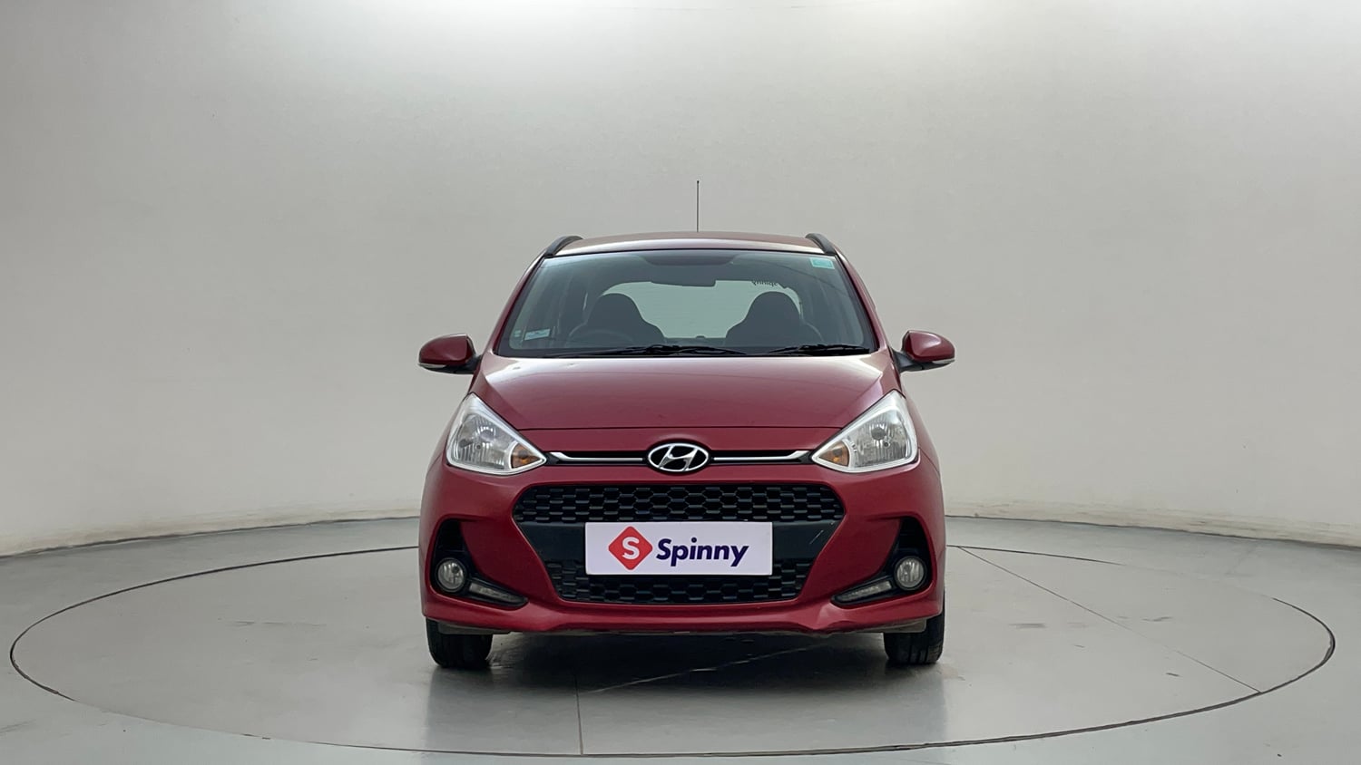 Used 2019 Hyundai Grand i10 Sportz 1.2 Kappa VTVT Petrol Manual exterior FRONT VIEW