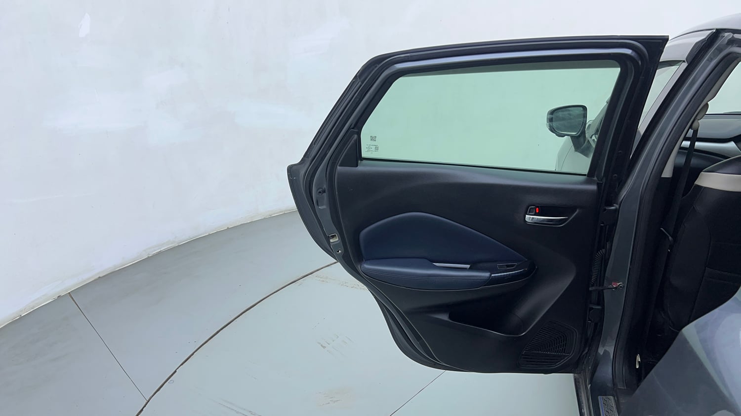 Used 2022 Maruti Suzuki Baleno Alpha AGS Petrol Automatic interior LEFT REAR DOOR OPEN VIEW