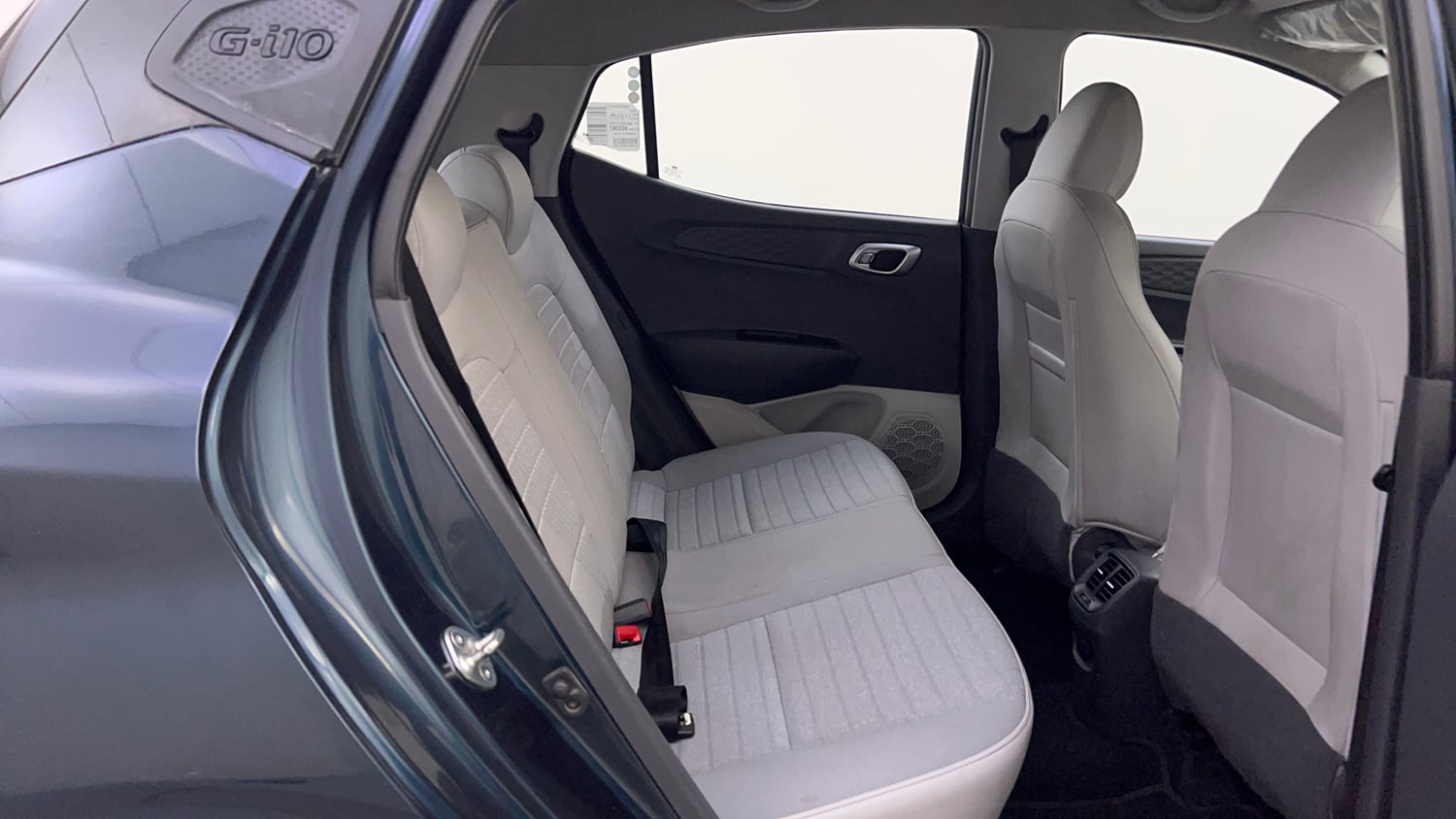 Used 2023 Hyundai Grand i10 Nios Sportz 1.2 Kappa VTVT Petrol Manual interior RIGHT SIDE REAR DOOR CABIN VIEW