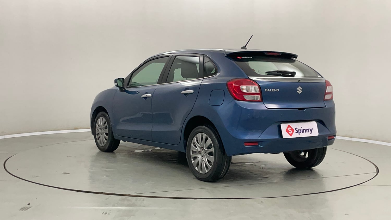 Used 2018 Maruti Suzuki Baleno Alpha 1.2 AT Petrol Automatic exterior LEFT REAR CORNER VIEW