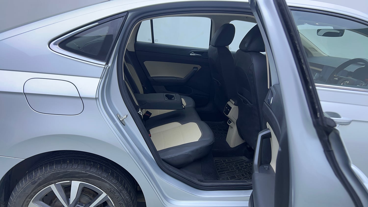 Used 2022 Skoda Slavia Style 1.0L TSI AT Petrol Automatic interior RIGHT SIDE REAR DOOR CABIN VIEW