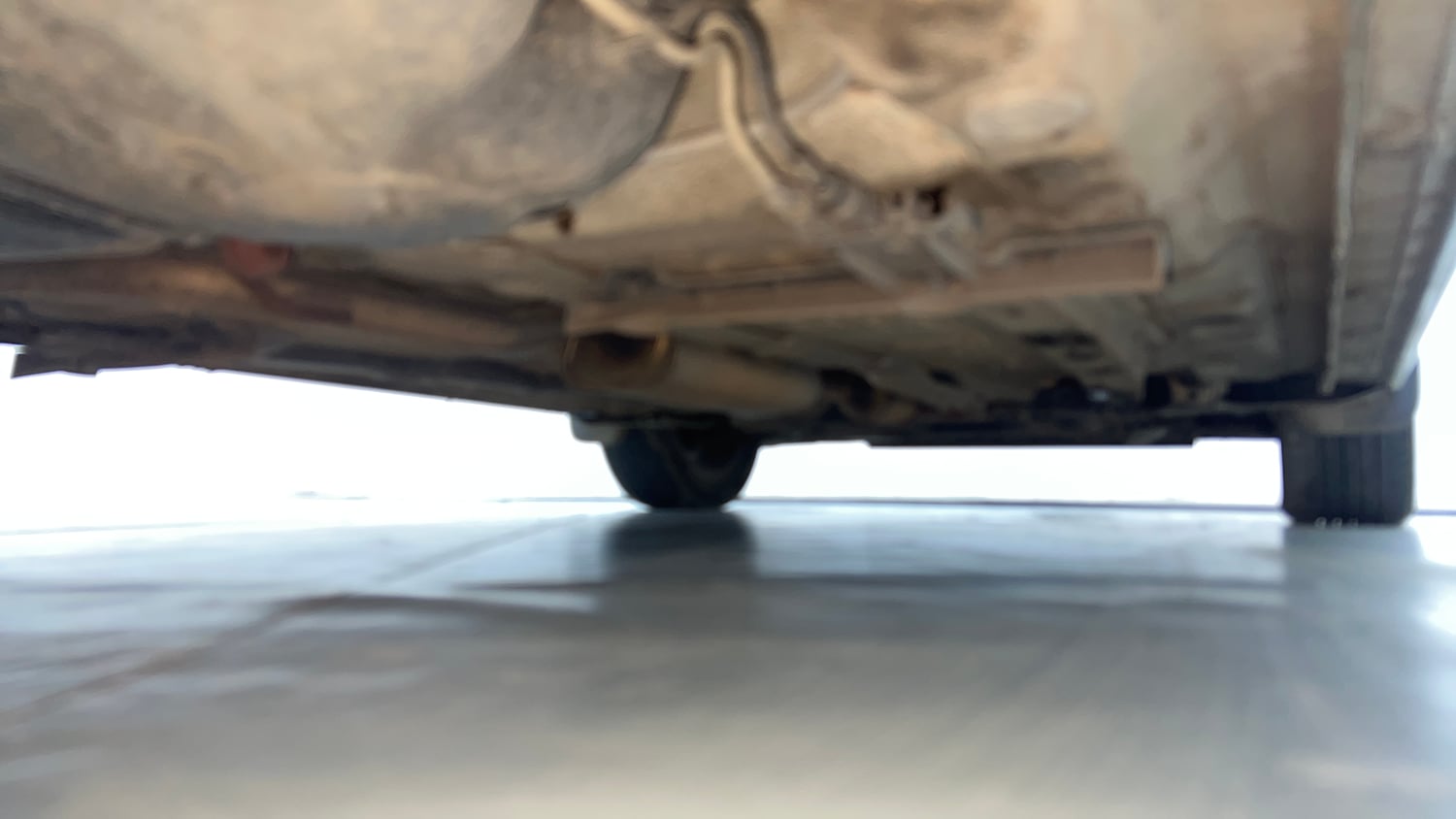 Used 2022 Skoda Slavia Style 1.0L TSI AT Petrol Automatic extra REAR RIGHT UNDERBODY VIEW