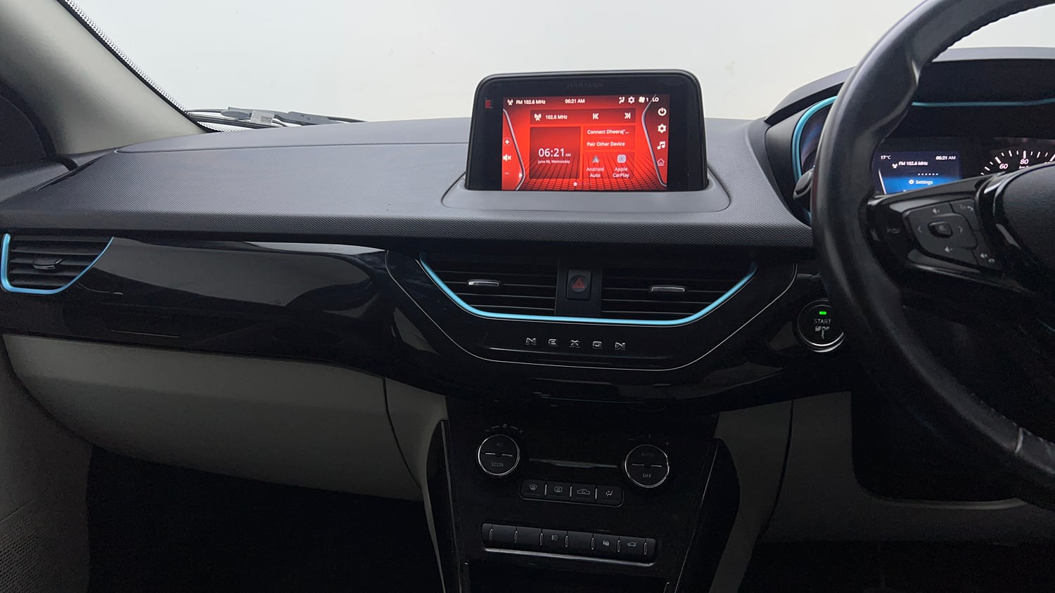 Used 2021 Tata Nexon EV XZ Plus Electric Automatic top_features Integrated (in-dash) music system