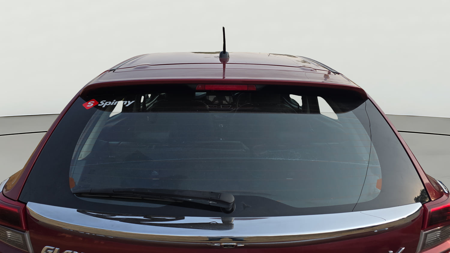 Used 2023 Toyota Glanza V Petrol Manual exterior BACK WINDSHIELD VIEW