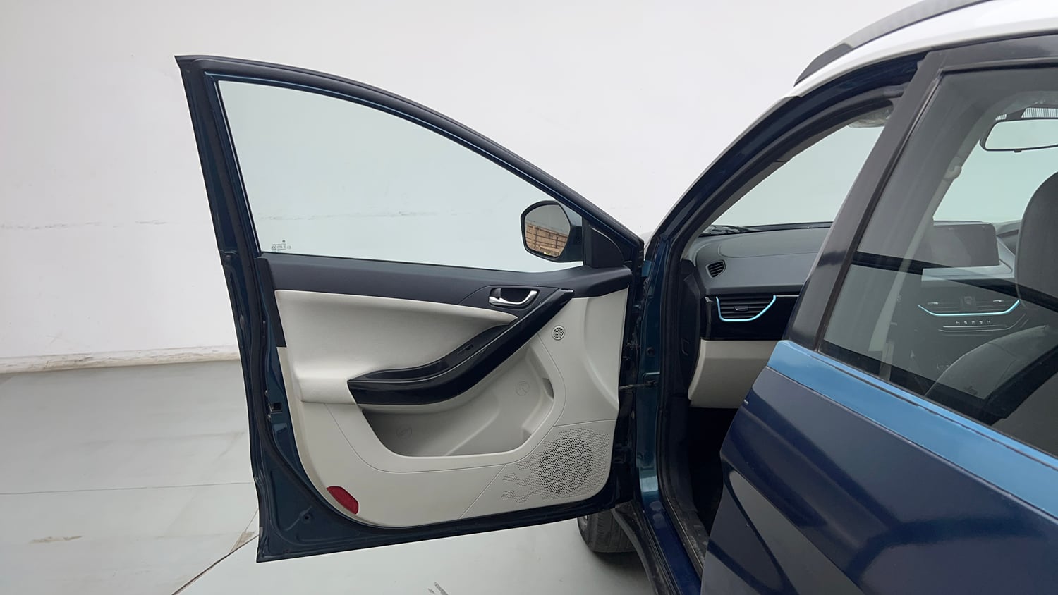 Used 2021 Tata Nexon EV XZ Plus Electric Automatic interior LEFT FRONT DOOR OPEN VIEW