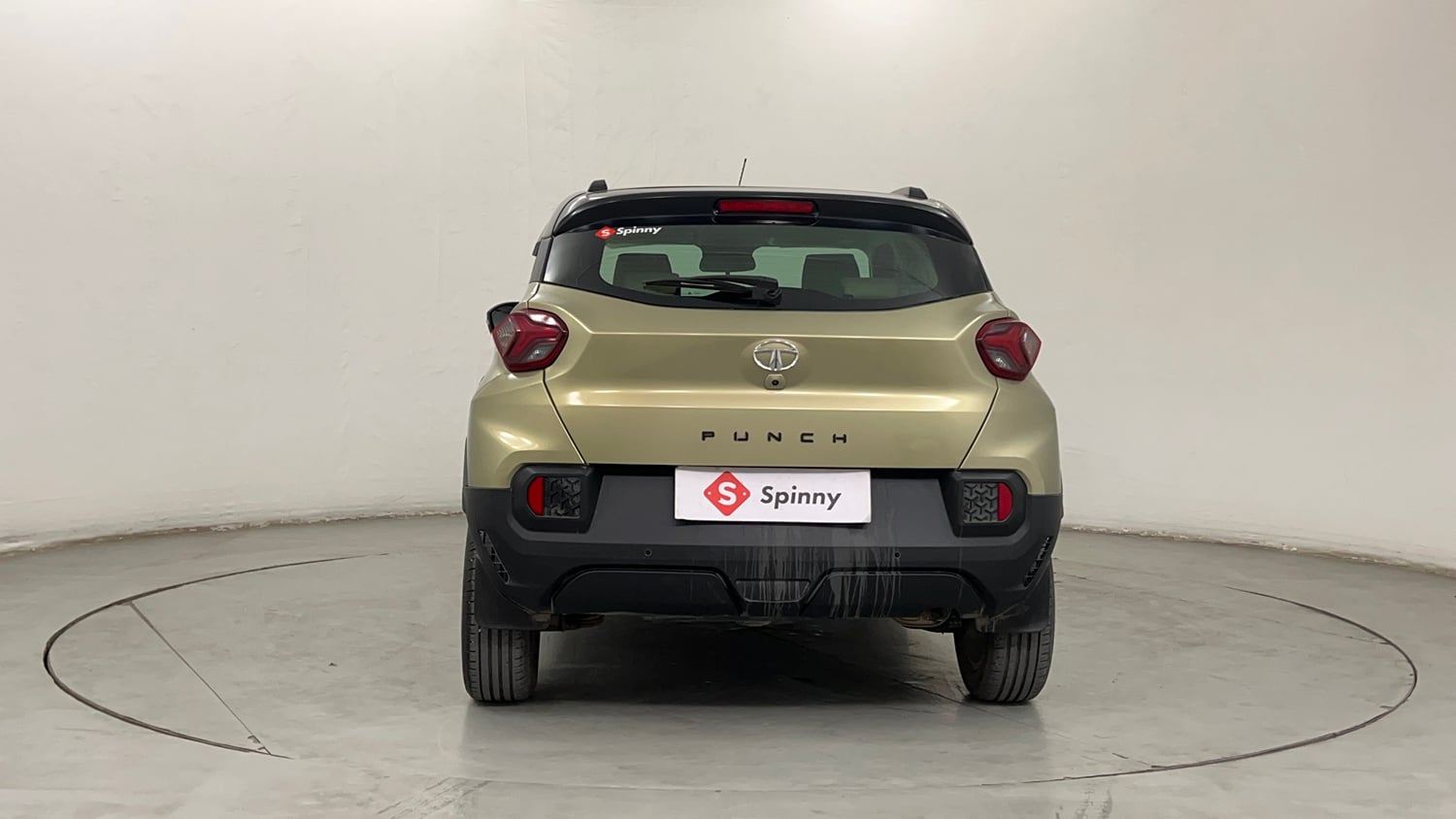 Used 2022 Tata Punch Kaziranga Creative MT Petrol Manual exterior BACK VIEW