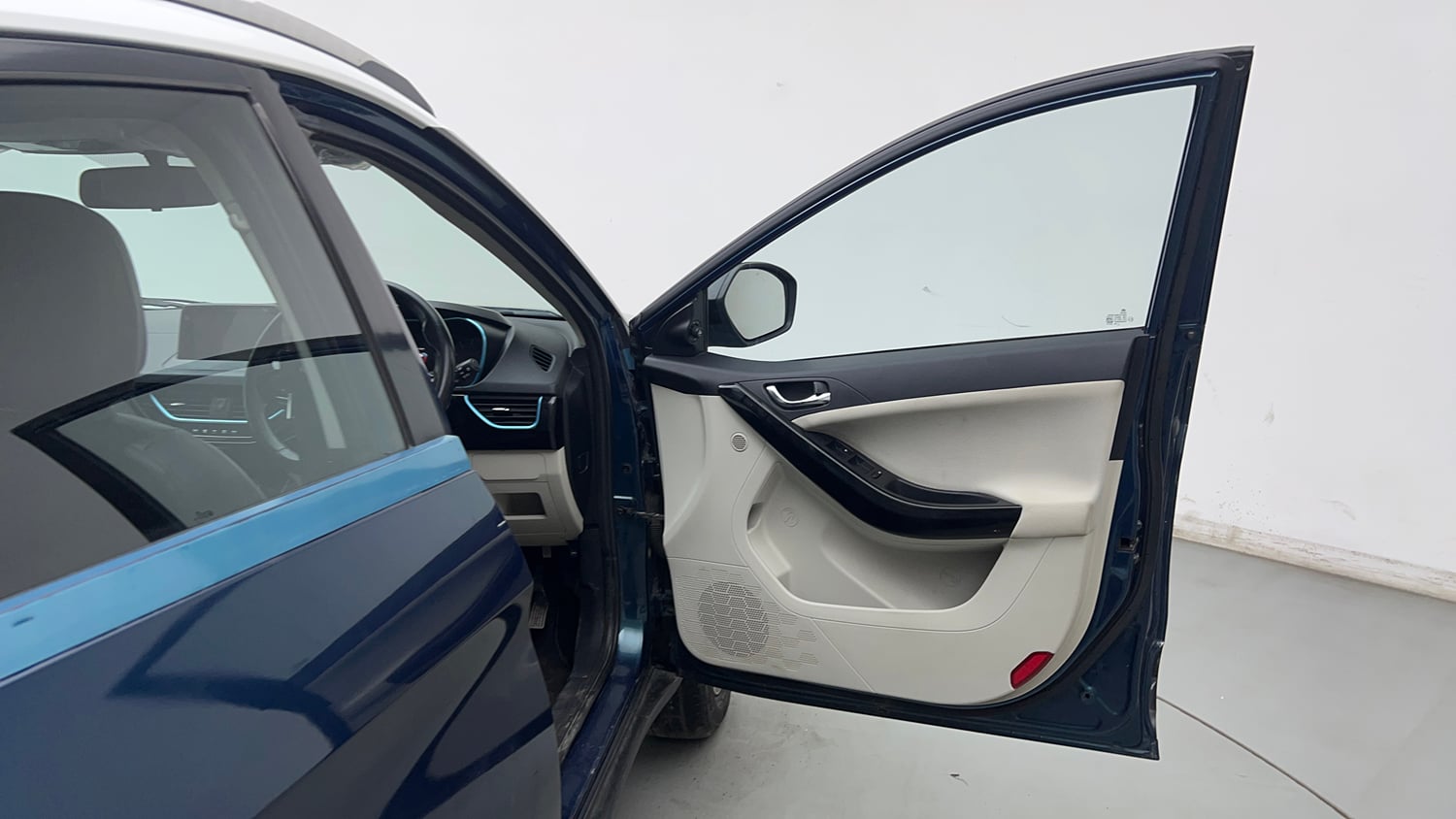 Used 2021 Tata Nexon EV XZ Plus Electric Automatic interior RIGHT FRONT DOOR OPEN VIEW