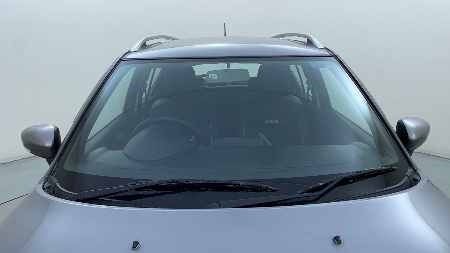 Used 2024 Maruti Suzuki Ignis Zeta 1.2 AMT Petrol Automatic exterior FRONT WINDSHIELD VIEW