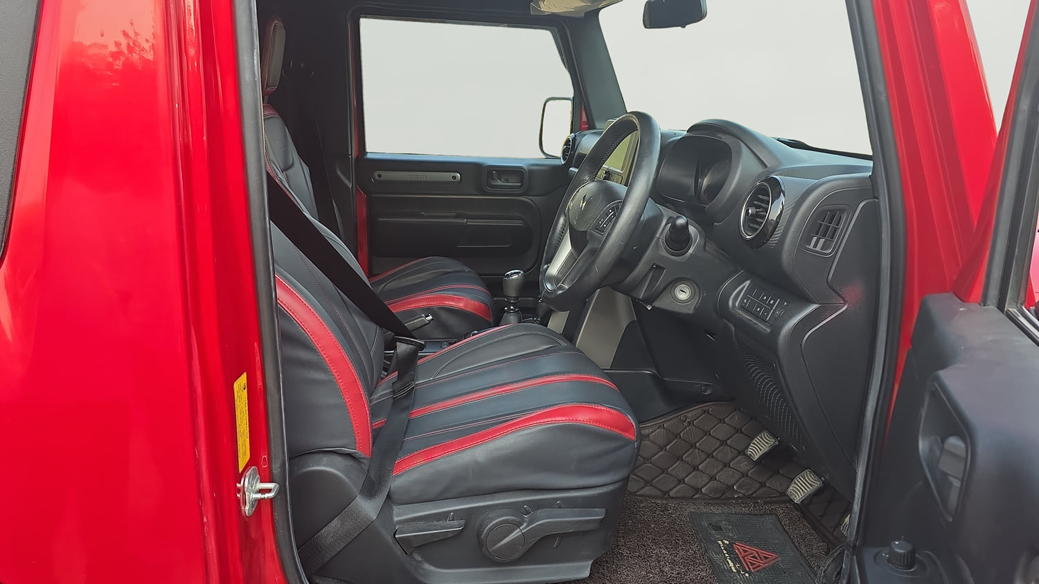 Used 2023 Mahindra Thar LX Hard Top Diesel MT 4WD Diesel Manual interior RIGHT SIDE FRONT DOOR CABIN VIEW