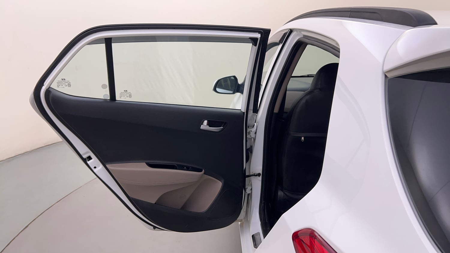 Used 2020 Hyundai Grand i10 Sportz 1.2 Kappa VTVT Petrol Manual interior LEFT REAR DOOR OPEN VIEW