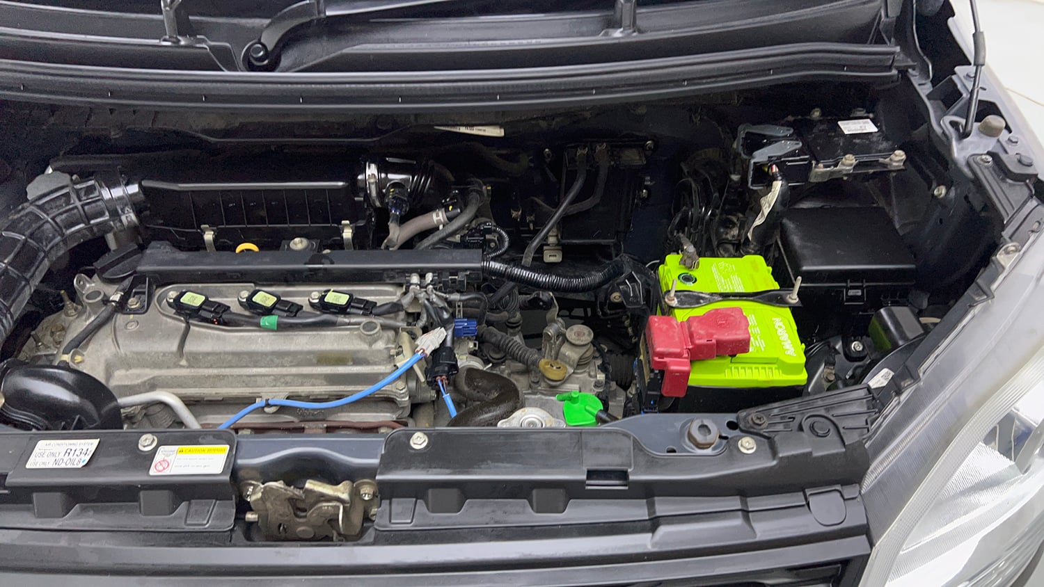 Used 2019 Maruti Suzuki Wagon R 1.0 VXi 1.0 Petrol Manual engine ENGINE LEFT SIDE VIEW