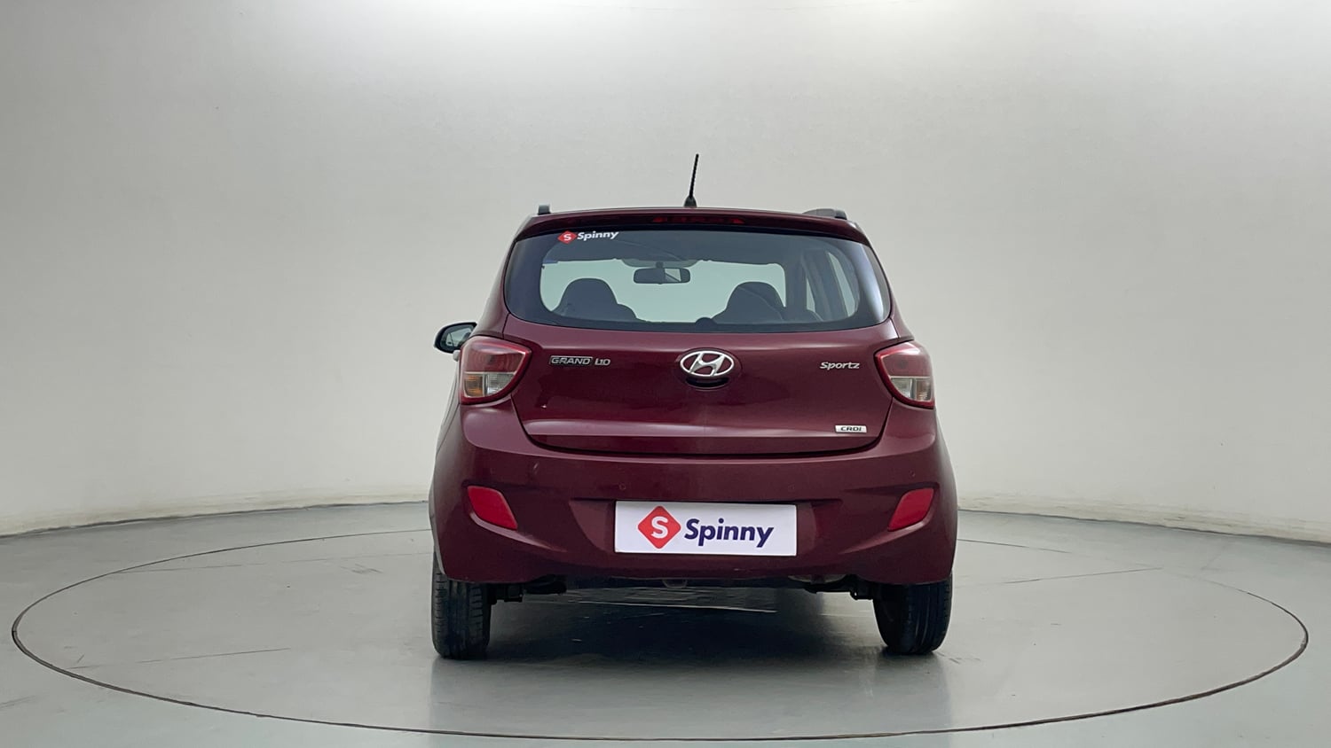 Used 2013 Hyundai Grand i10 Sportz 1.1 CRDi Diesel Manual exterior BACK VIEW