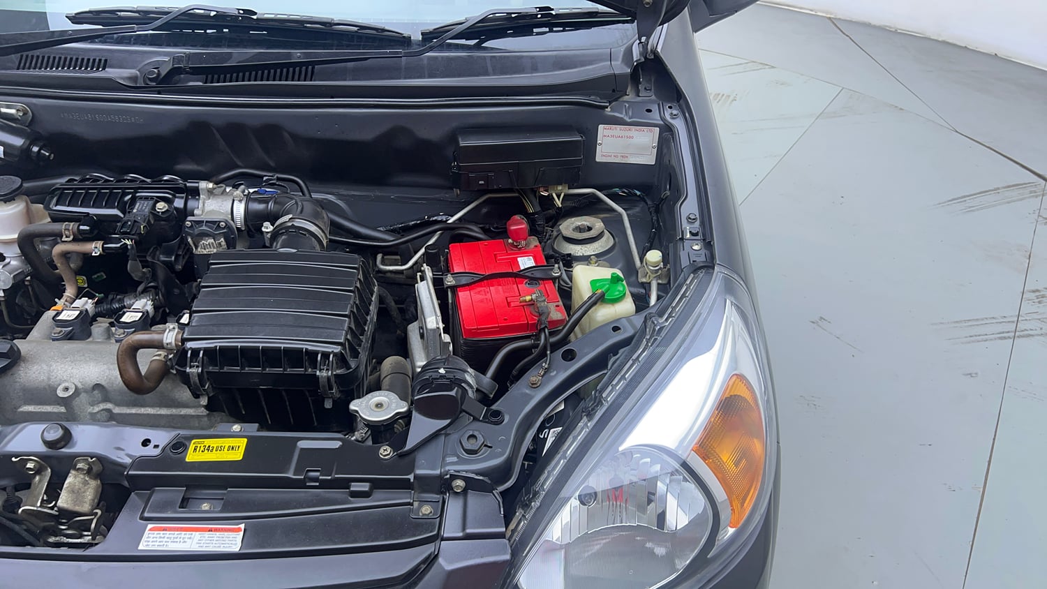 Used 2017 Maruti Suzuki Alto 800 VXi (O) Petrol Manual engine ENGINE LEFT SIDE VIEW