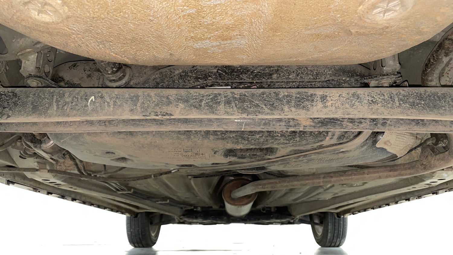Used 2024 Maruti Suzuki Ignis Zeta 1.2 AMT Petrol Automatic extra REAR UNDERBODY VIEW (TAKEN FROM REAR)