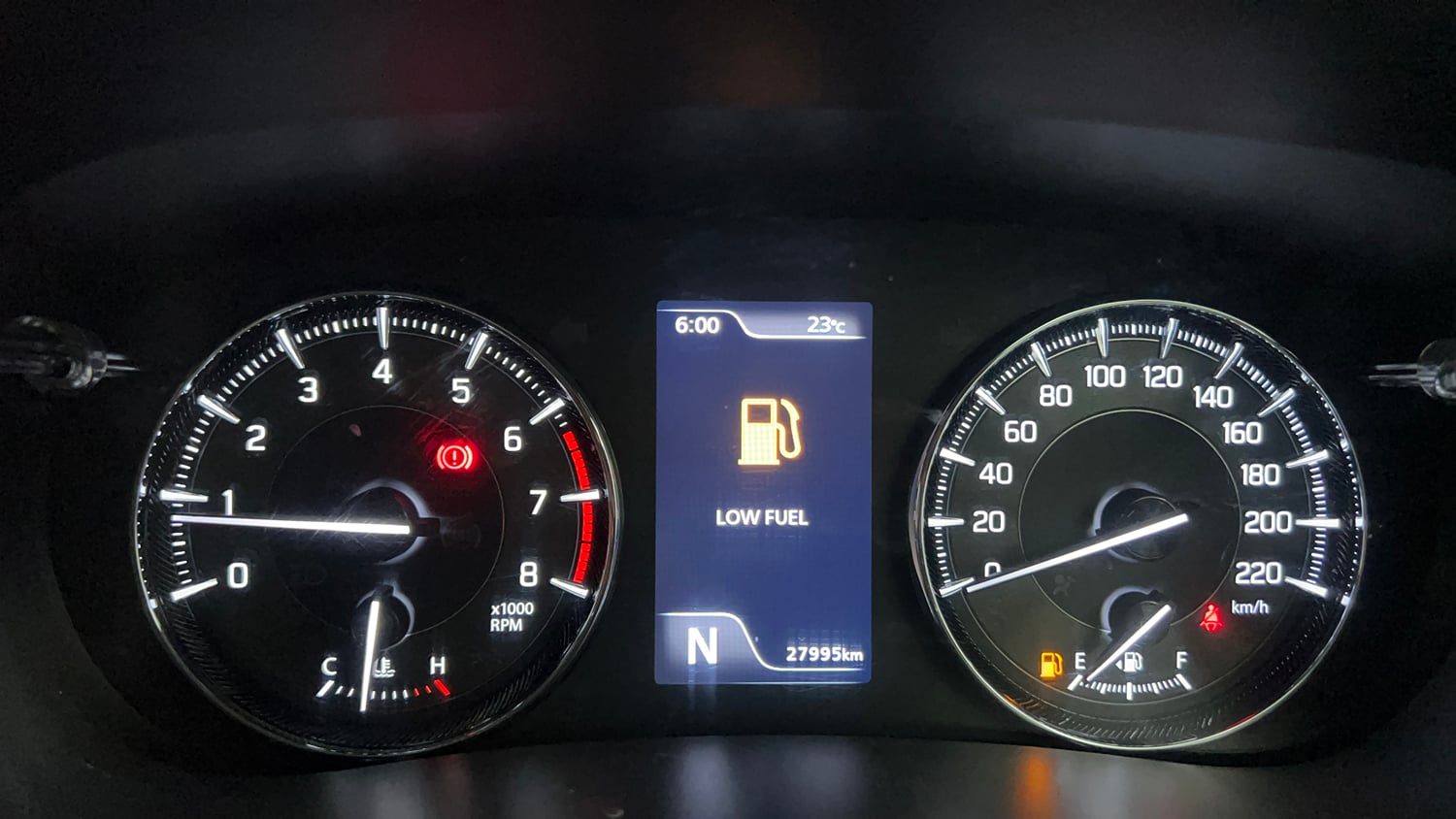 Used 2022 Maruti Suzuki Baleno Alpha AGS Petrol Automatic interior CLUSTERMETER VIEW