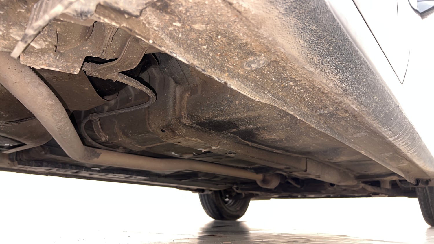 Used 2023 Hyundai Grand i10 Nios Sportz 1.2 Kappa VTVT Petrol Manual extra REAR RIGHT UNDERBODY VIEW