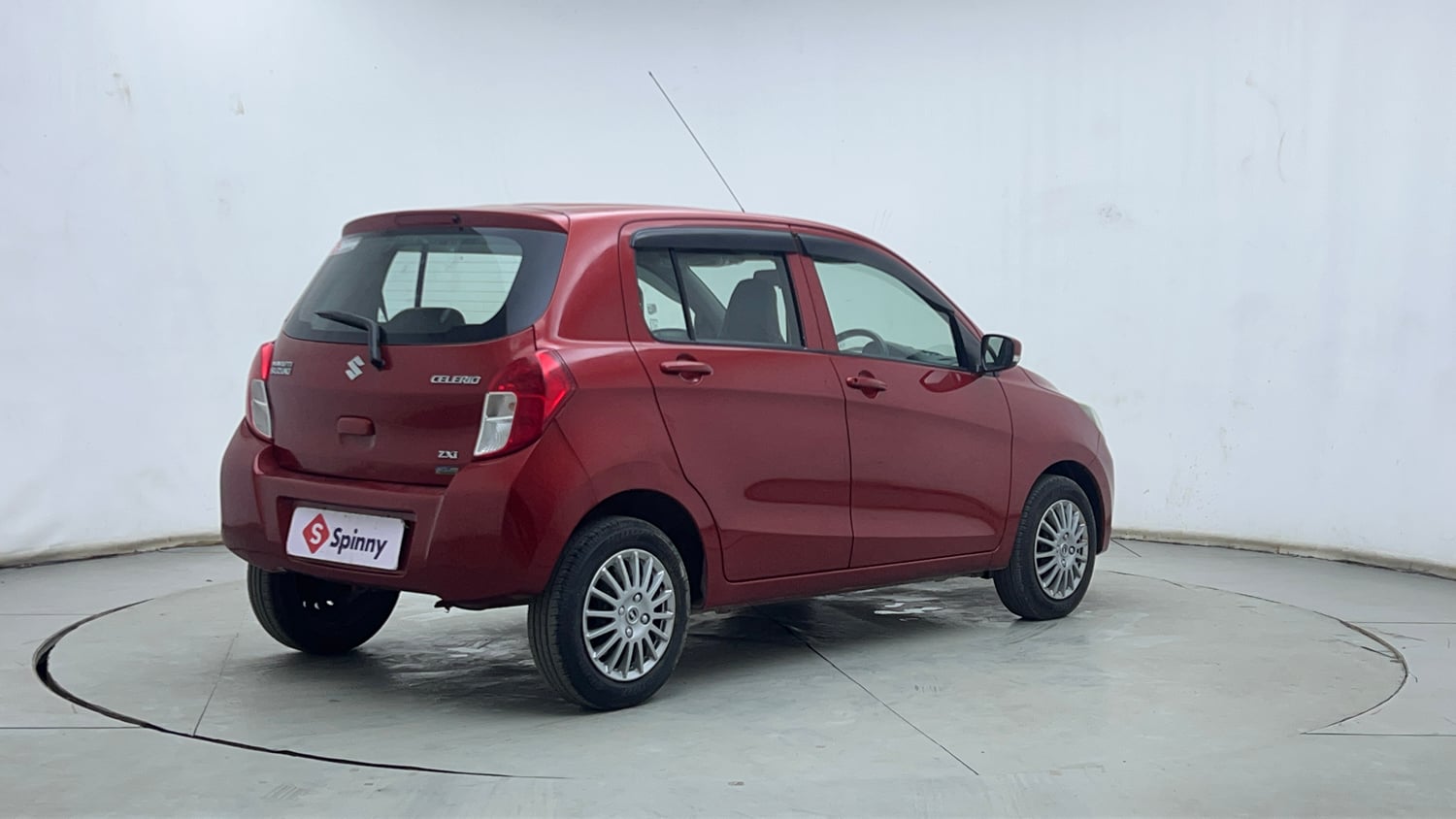 Used 2017 Maruti Suzuki Celerio ZXI (O) AMT Petrol Automatic exterior RIGHT REAR CORNER VIEW