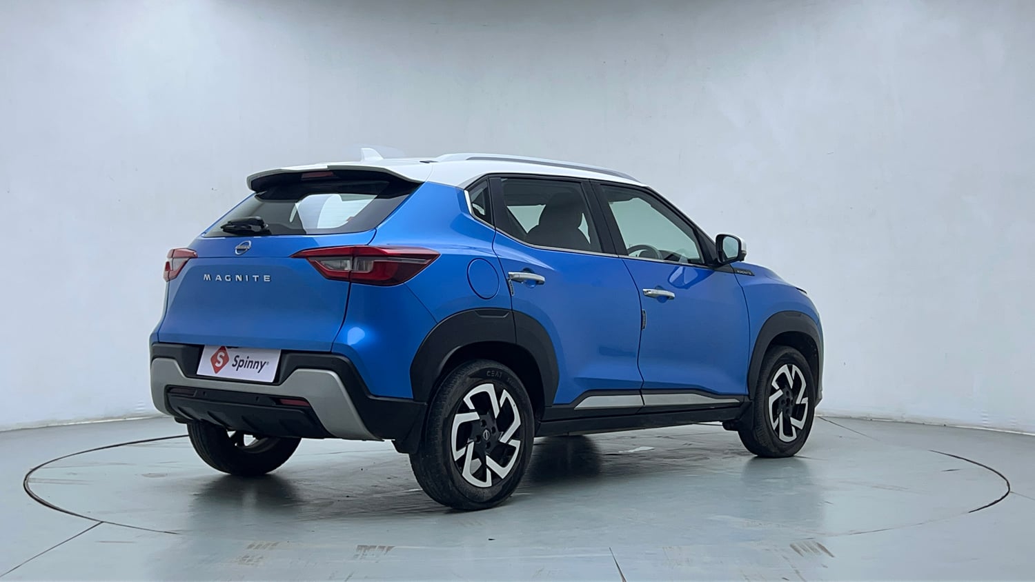 Used 2022 Nissan Magnite XV Petrol Manual exterior RIGHT REAR CORNER VIEW