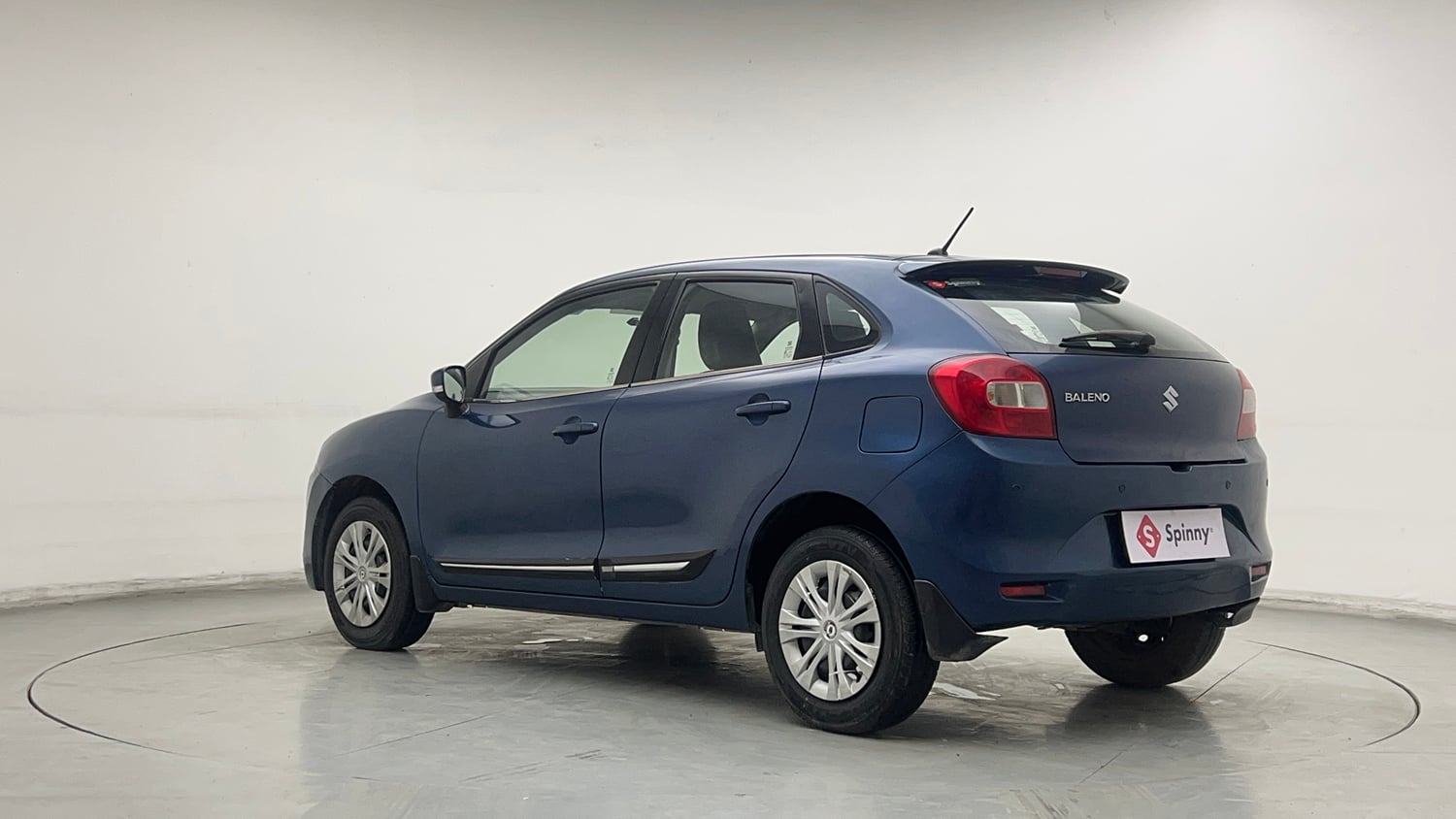 Used 2017 Maruti Suzuki Baleno Delta 1.2 Petrol Manual exterior LEFT REAR CORNER VIEW