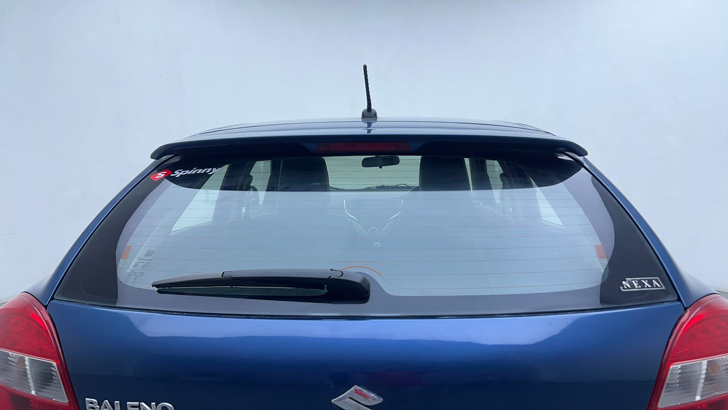 Used 2017 Maruti Suzuki Baleno Delta 1.2 Petrol Manual exterior BACK WINDSHIELD VIEW