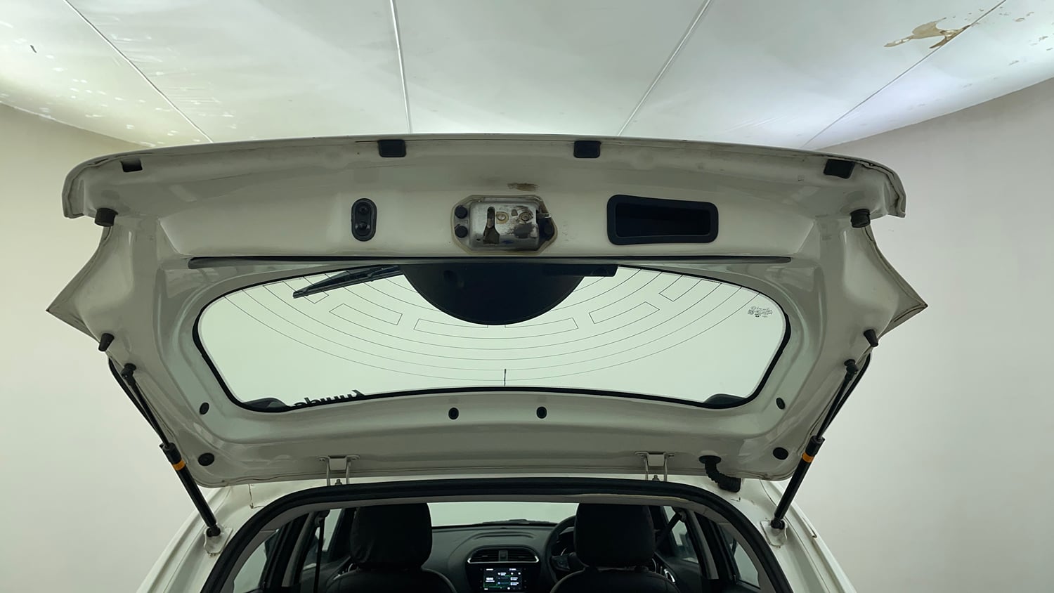 Used 2020 Tata Tiago Revotron XZ Petrol Manual interior DICKY DOOR OPEN VIEW