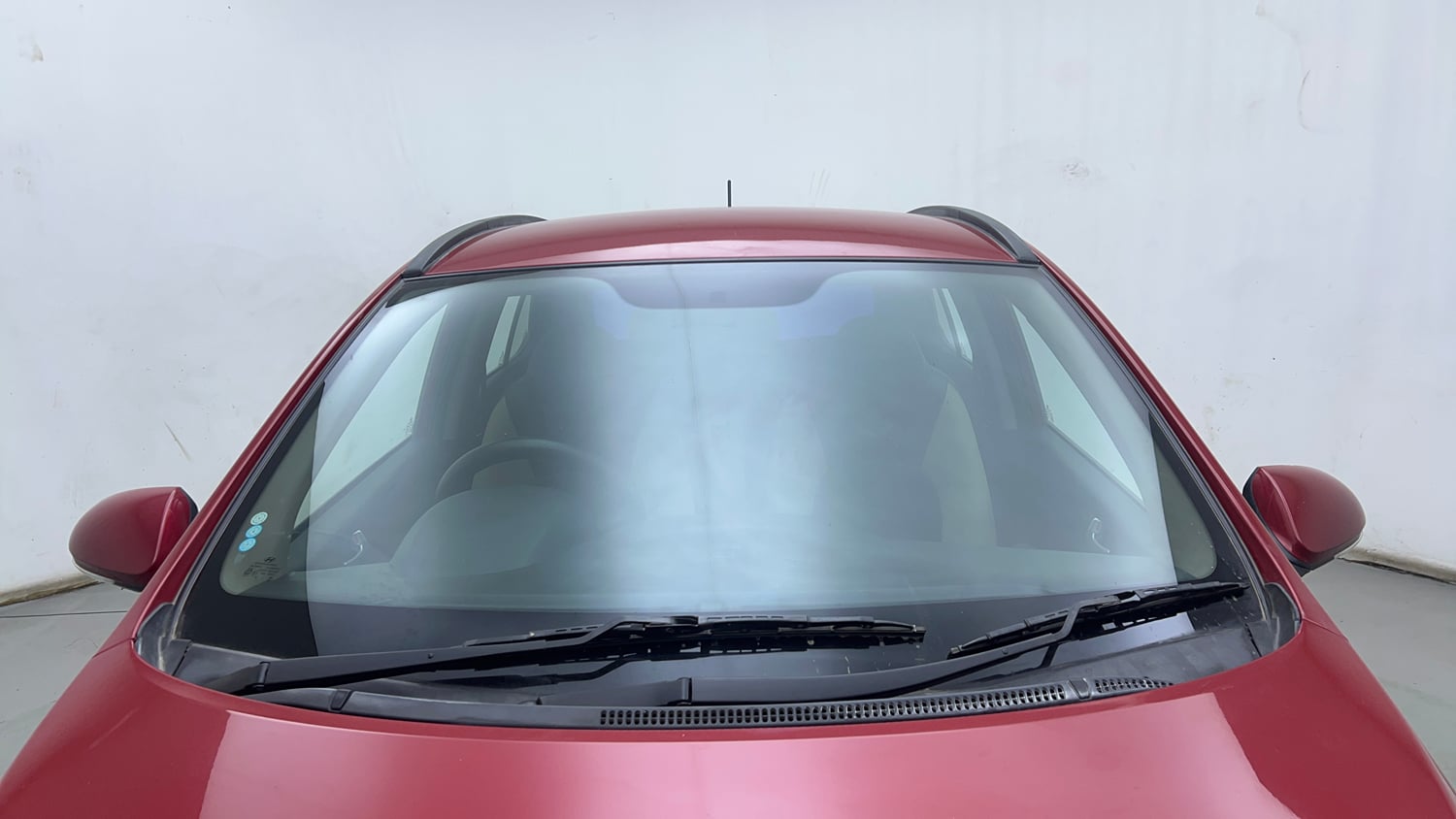 Used 2019 Hyundai Grand i10 Sportz 1.2 Kappa VTVT Petrol Manual exterior FRONT WINDSHIELD VIEW