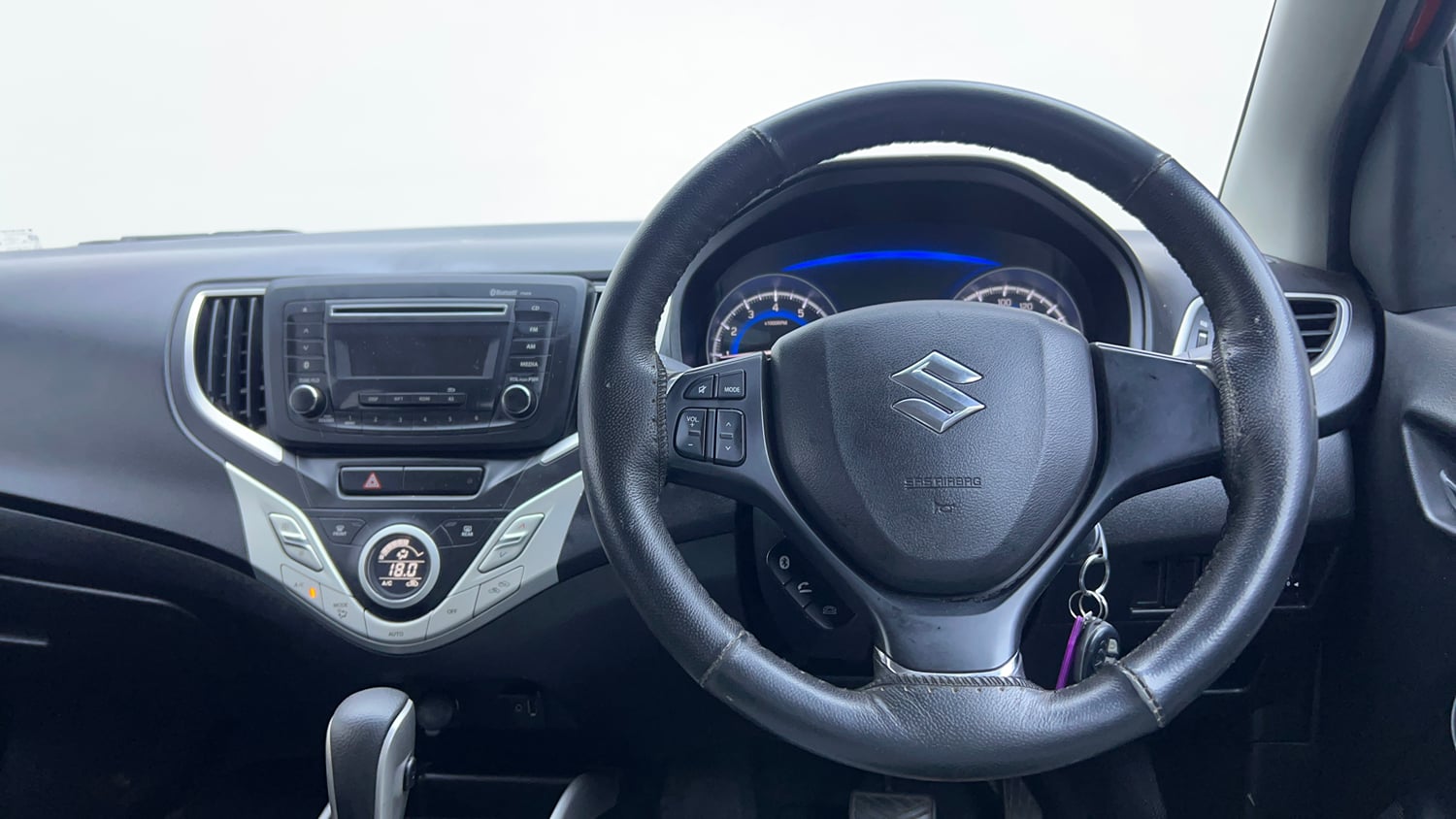 Used 2018 Maruti Suzuki Baleno Delta 1.2 AT Petrol Automatic interior STEERING VIEW